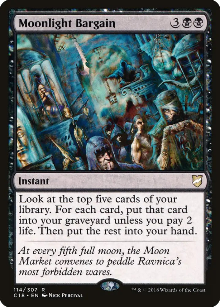Moonlight Bargain [Commander 2018] - MTG Single