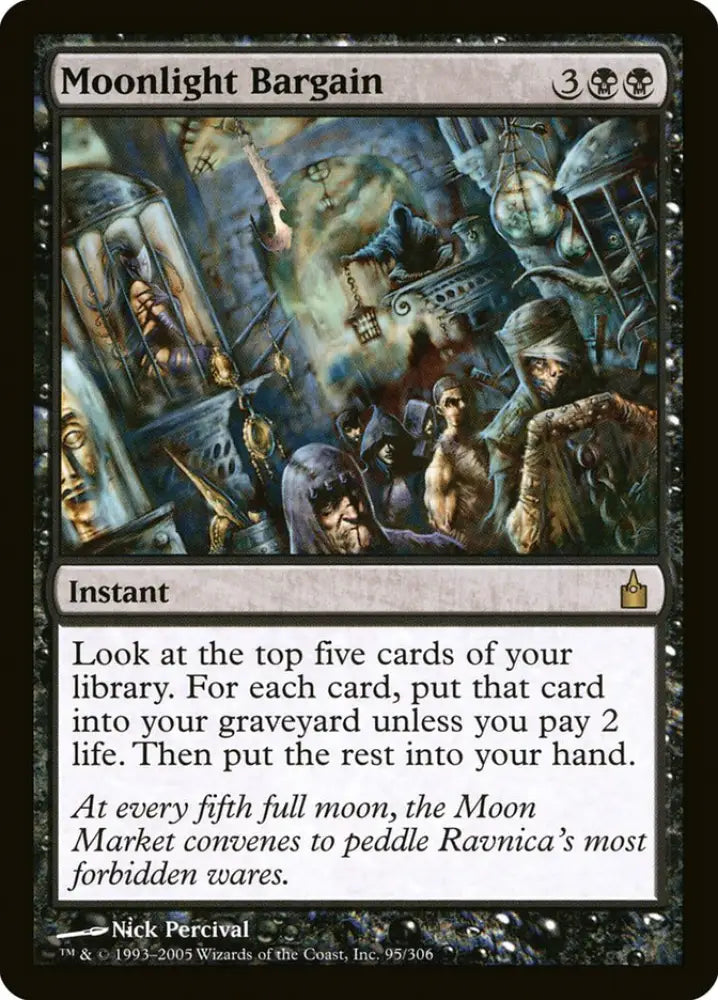 Moonlight Bargain [Ravnica: City of Guilds] - MTG Single