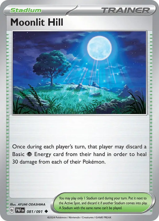 Moonlit Hill (081/091) [Scarlet & Violet: Paldean Fates] - Pokemon Single