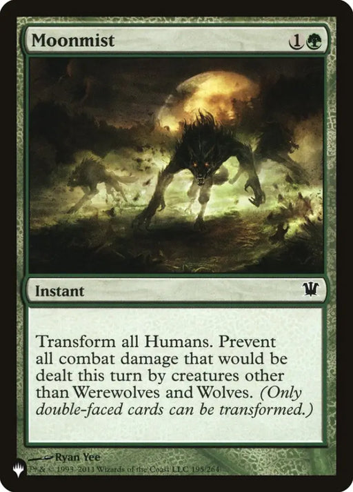 Moonmist [The List] - MTG Single