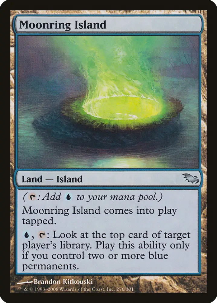 Moonring Island [Shadowmoor] - MTG Single