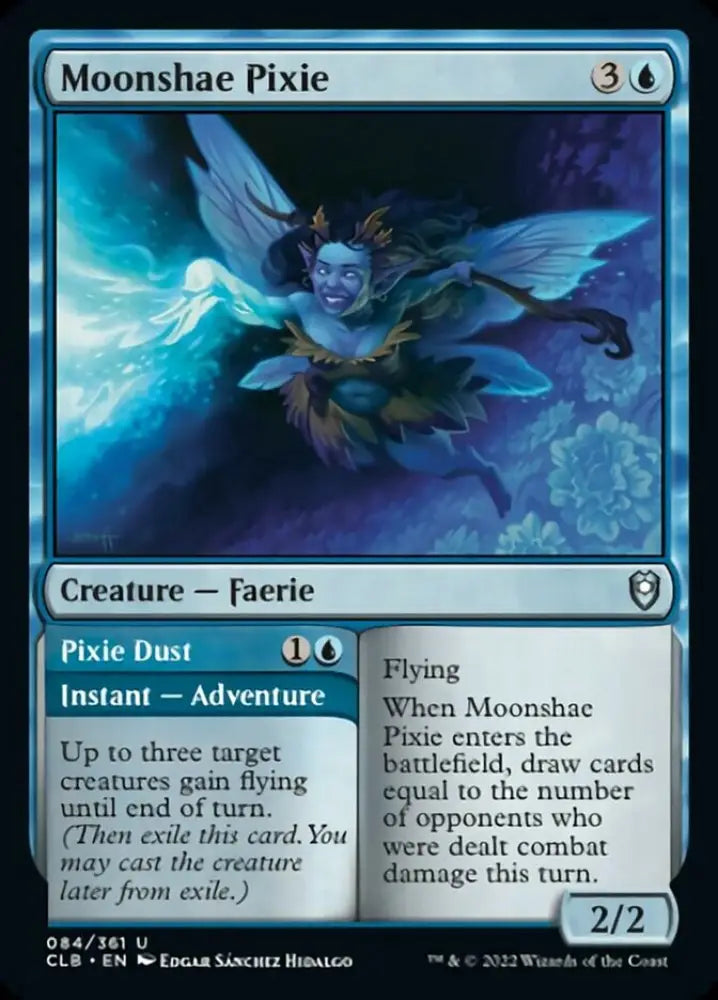 Moonshae Pixie // Pixie Dust [Commander Legends: Battle for Baldur’s Gate] - MTG Single