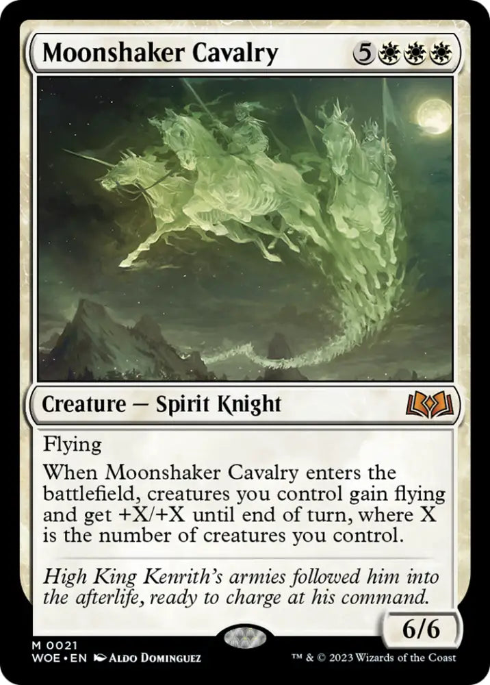 Moonshaker Cavalry [Wilds of Eldraine] - MTG Single