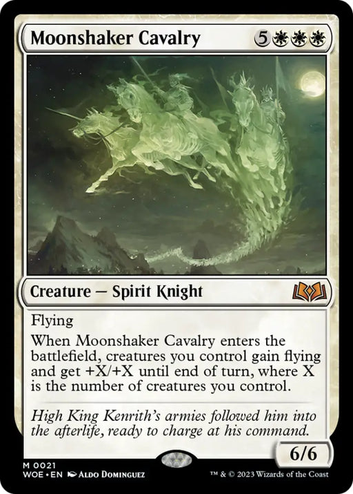 Moonshaker Cavalry [Wilds of Eldraine] - MTG Single