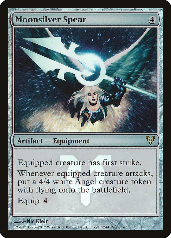 Moonsilver Spear [Avacyn Restored Prerelease Promos] - MTG Single