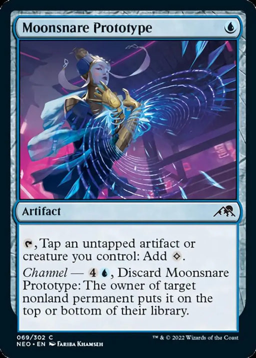 Moonsnare Prototype [Kamigawa: Neon Dynasty] - MTG Single