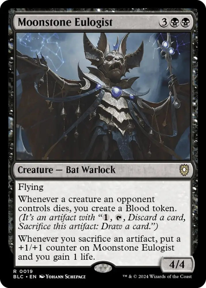 Moonstone Eulogist [Bloomburrow Commander] - MTG Single