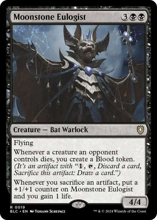 Moonstone Eulogist [Bloomburrow Commander] - MTG Single