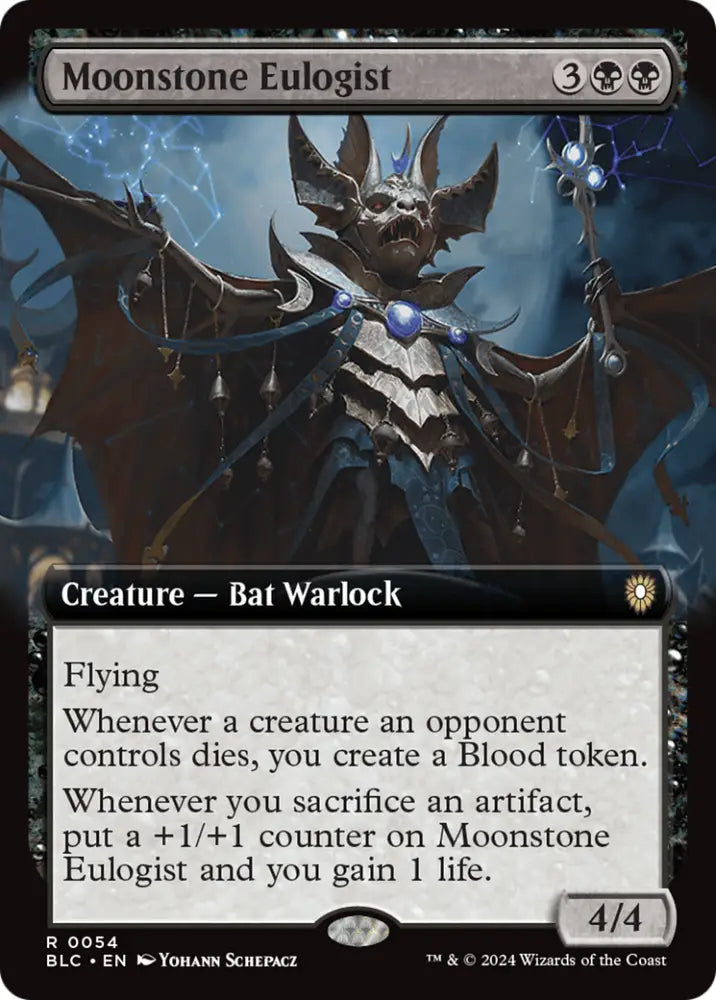 Moonstone Eulogist (Extended Art) [Bloomburrow Commander] - MTG Single