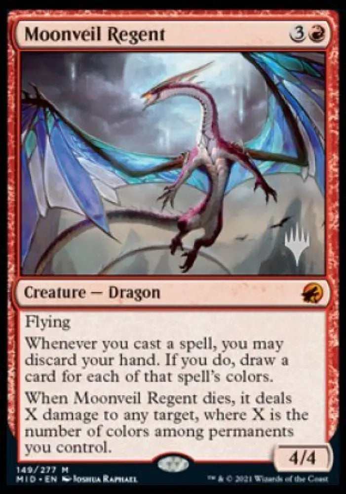 Moonveil Regent (Promo Pack) [Innistrad: Midnight Hunt Promos] - MTG Single