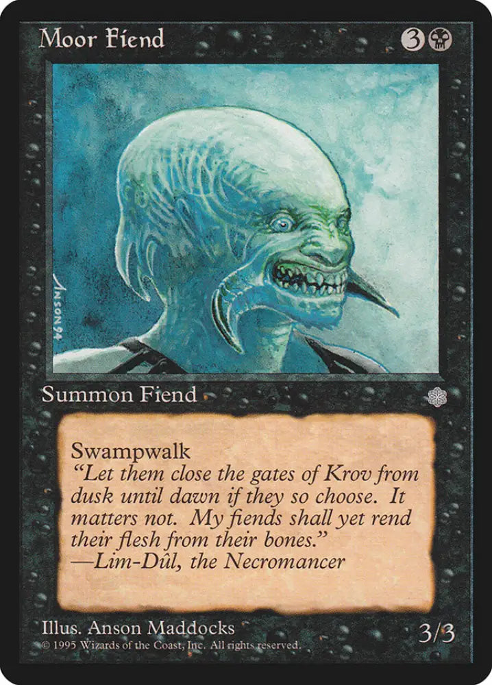 Moor Fiend [Ice Age] - MTG Single