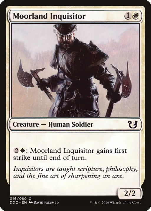 Moorland Inquisitor [Duel Decks: Blessed vs. Cursed] - MTG Single