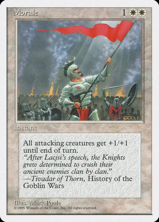Morale [Fourth Edition] - MTG Single