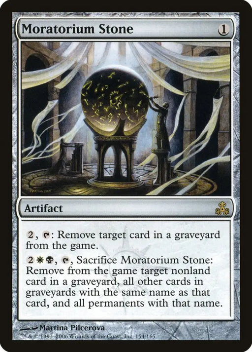 Moratorium Stone [Guildpact] - MTG Single