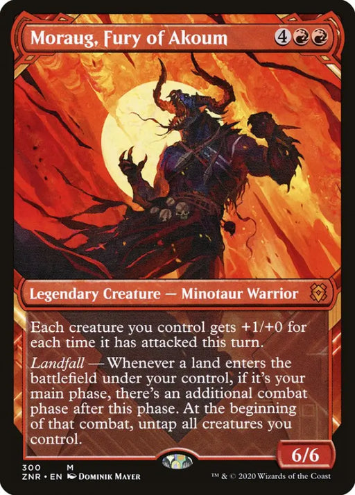 Moraug Fury of Akoum (Showcase) [Zendikar Rising] - MTG Single