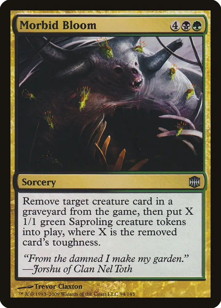 Morbid Bloom [Alara Reborn] - MTG Single