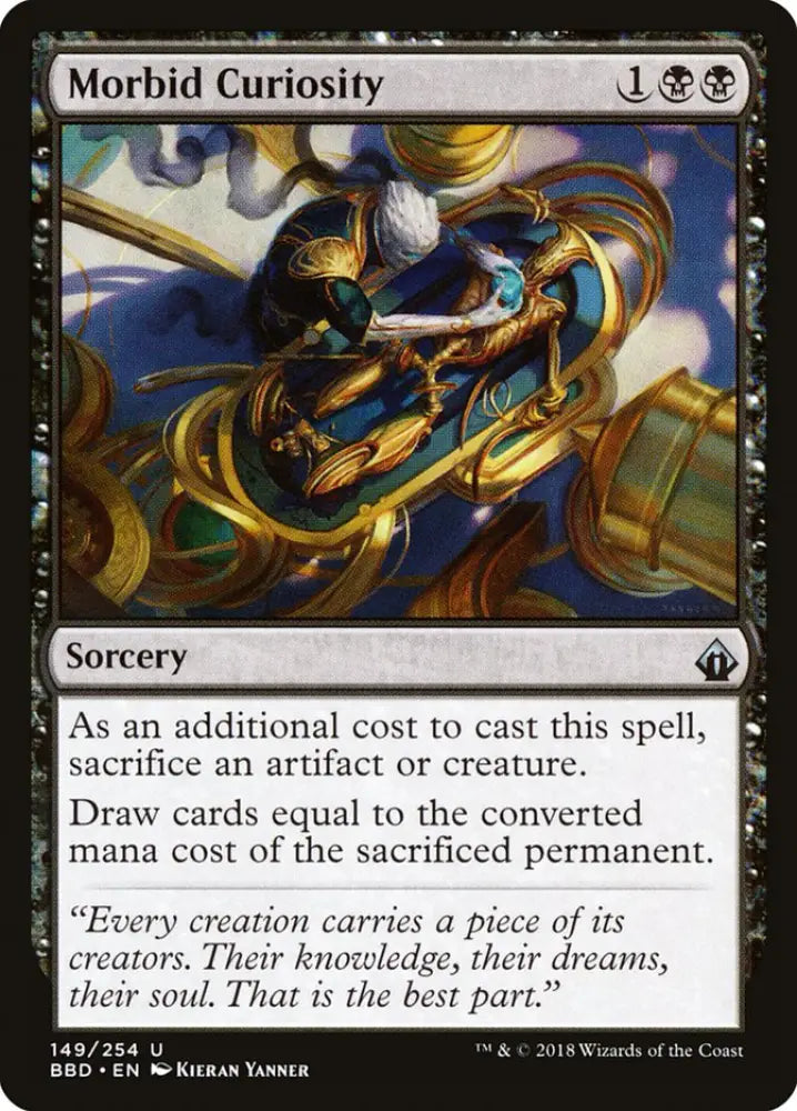 Morbid Curiosity [Battlebond] - MTG Single