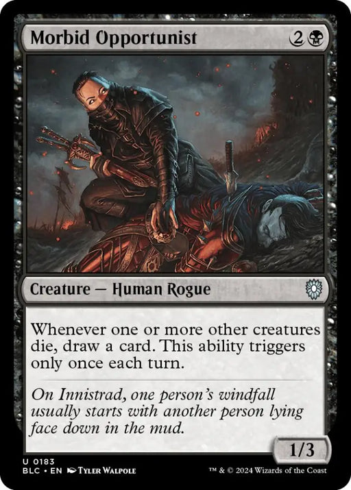 Morbid Opportunist [Bloomburrow Commander] - MTG Single