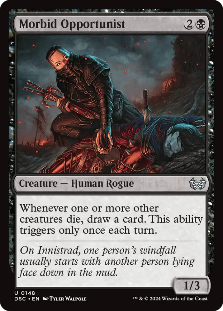 Morbid Opportunist [Duskmourn: House of Horror Commander] - MTG Single