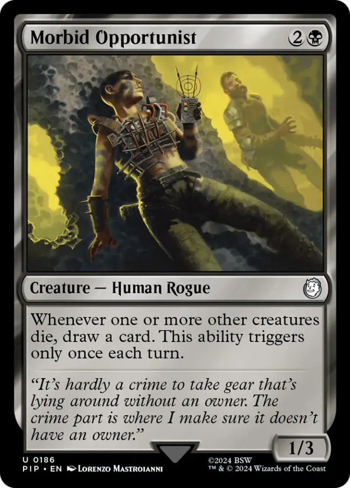 Morbid Opportunist [Fallout] - MTG Single