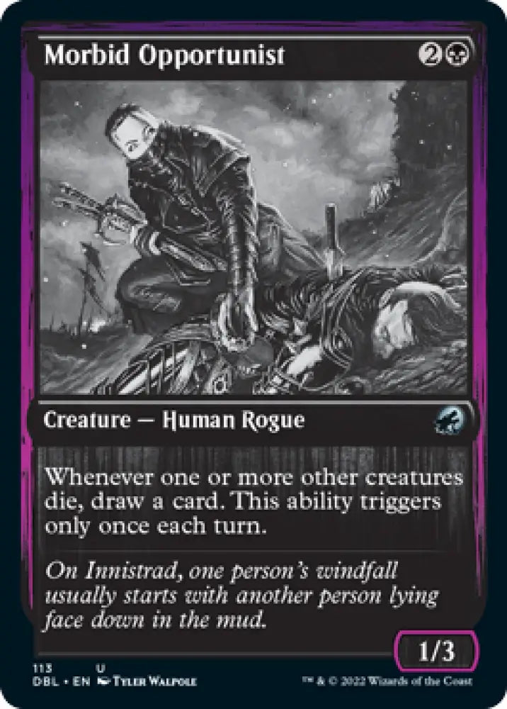 Morbid Opportunist [Innistrad: Double Feature] - MTG Single