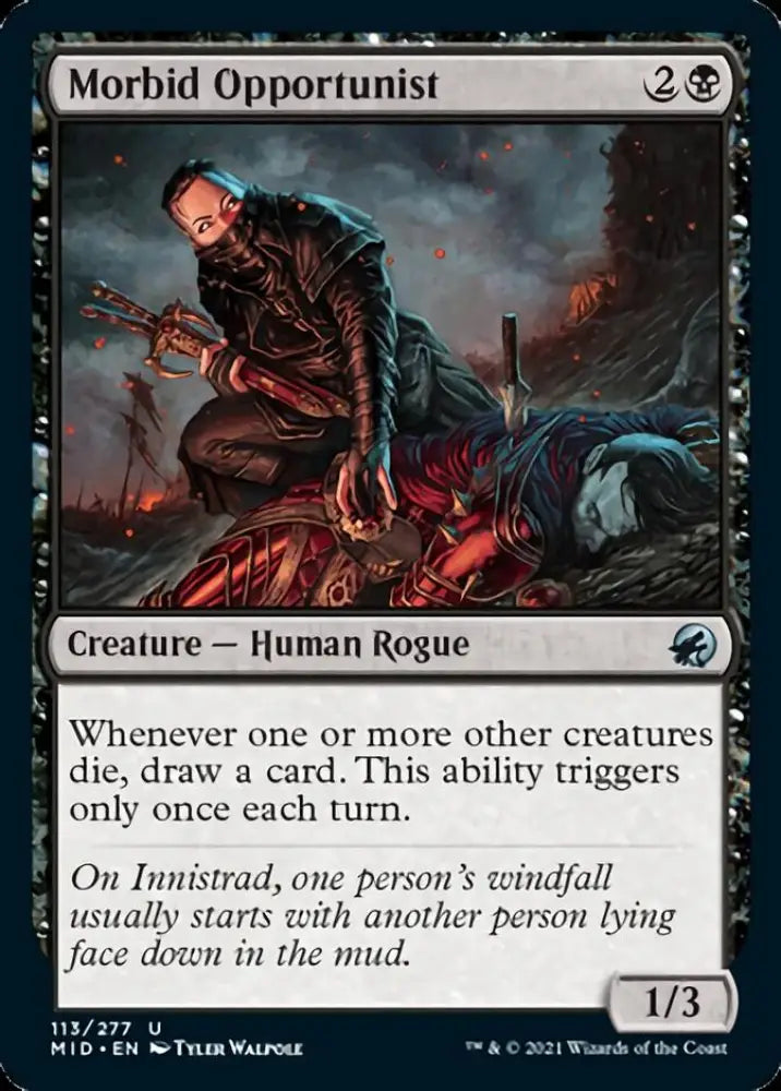 Morbid Opportunist [Innistrad: Midnight Hunt] - MTG Single