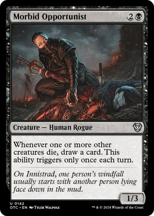 Morbid Opportunist [Outlaws of Thunder Junction Commander] - MTG Single