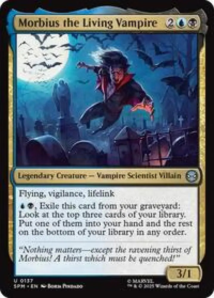 Morbius the Living Vampire (137) [Marvel's Spider-Man]