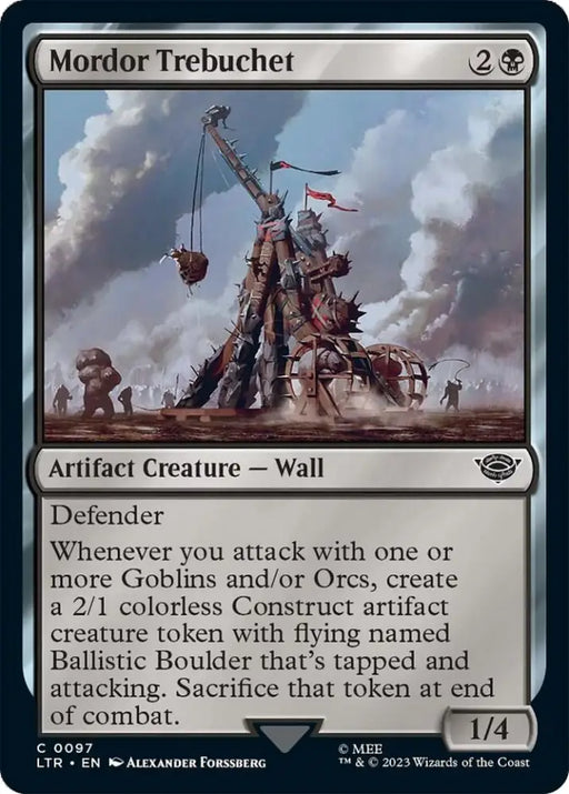 Mordor Trebuchet [The Lord of the Rings: Tales of Middle-Earth] - MTG Single