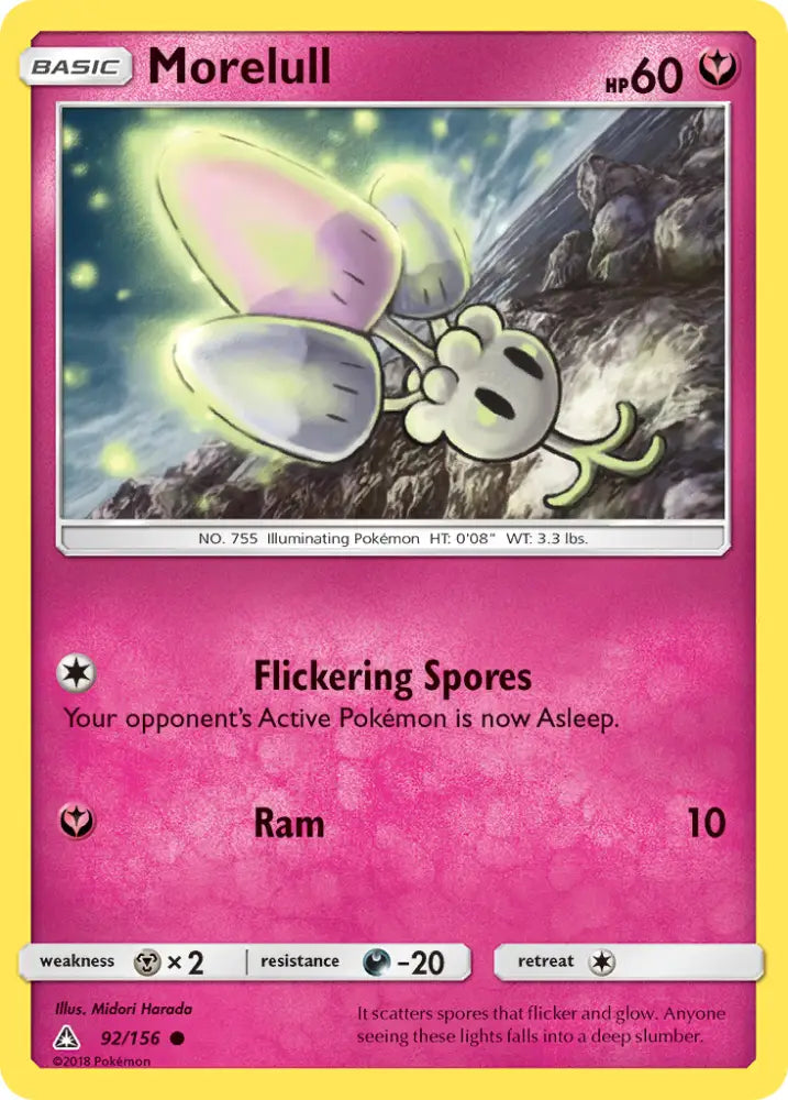 Morelull (92/156) [Sun & Moon: Ultra Prism] - Pokemon Single