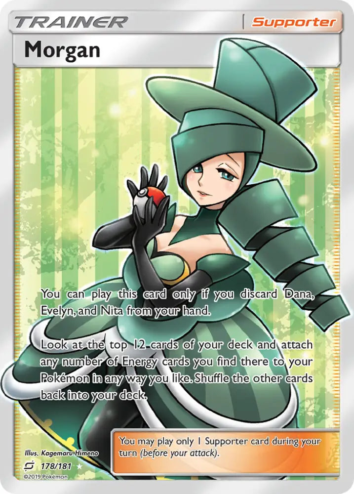 Morgan (178/181) [Sun & Moon: Team Up] - Pokemon Single