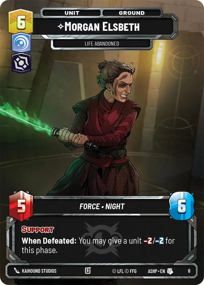 Morgan Elsbeth -Life Abandoned (6) [Ashes of the Empire - Weekly Play Promos]