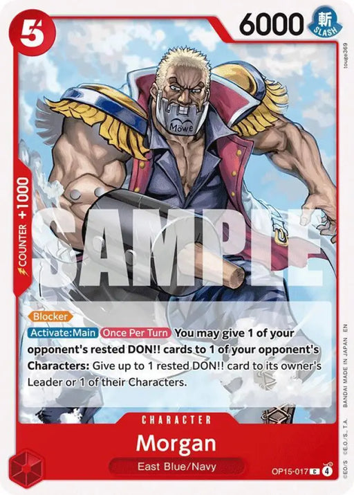 Morgan (OP15-017) [Adventure on Kami's Island]