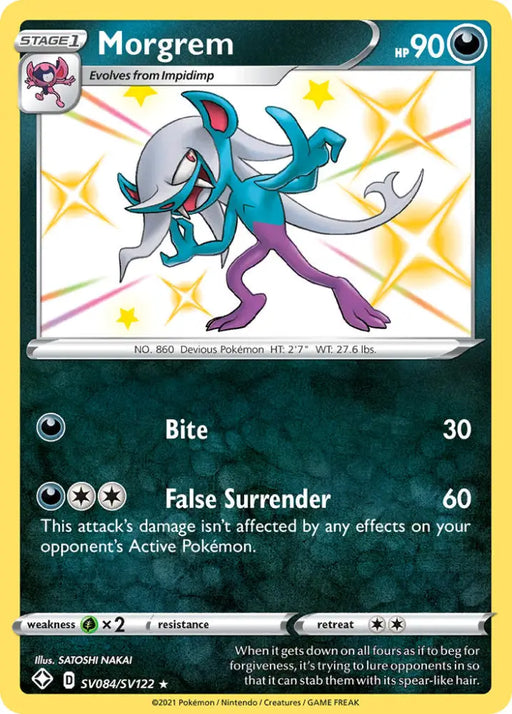 Morgrem (SV084/SV122) [Sword & Shield: Shining Fates] - Pokemon Single