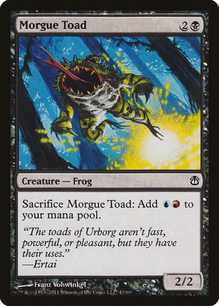 Morgue Toad [Duel Decks: Ajani vs. Nicol Bolas] - MTG Single