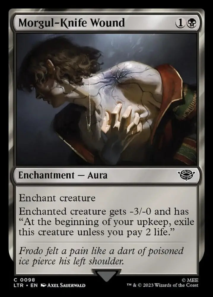 Morgul-Knife Wound [The Lord of the Rings: Tales of Middle-Earth] - MTG Single