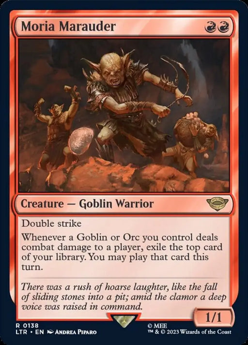Moria Marauder [The Lord of the Rings: Tales of Middle-Earth] - MTG Single
