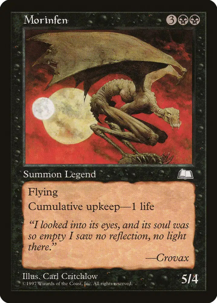 Morinfen [Weatherlight] - MTG Single