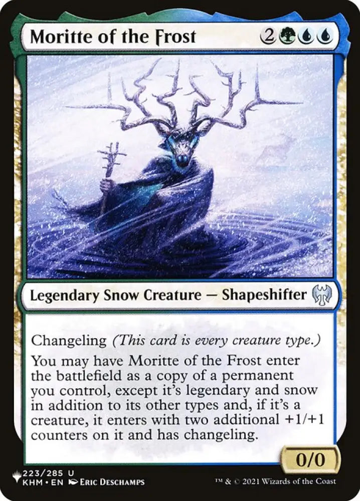 Moritte of the Frost (KHM-223) [The List]