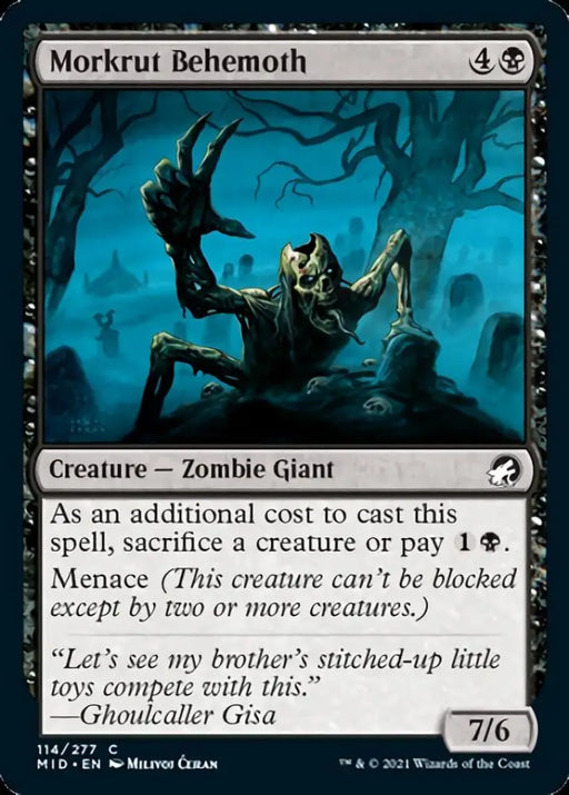 Morkrut Behemoth [Innistrad: Midnight Hunt] - MTG Single