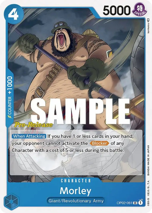 Morley (OP02-061) [Paramount War Pre-Release Cards]