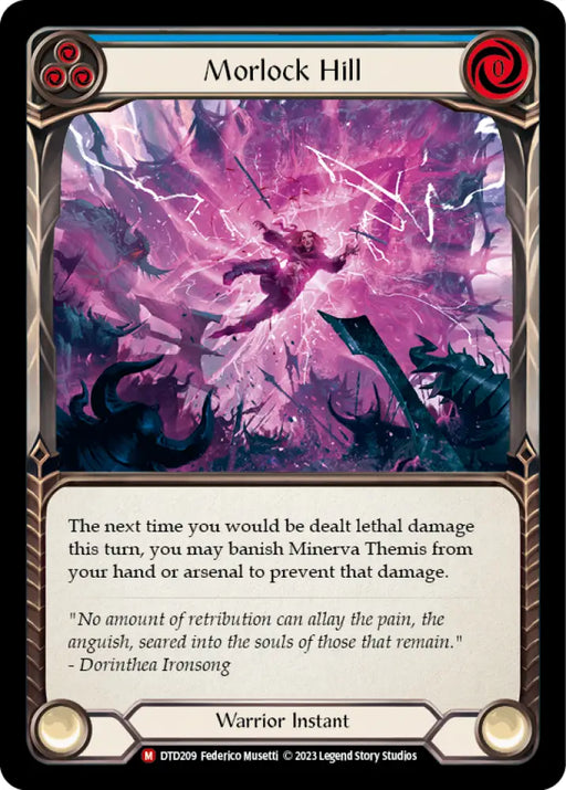 Morlock Hill [Dusk Till Dawn] Rainbow Foil - Flesh And Blood Single