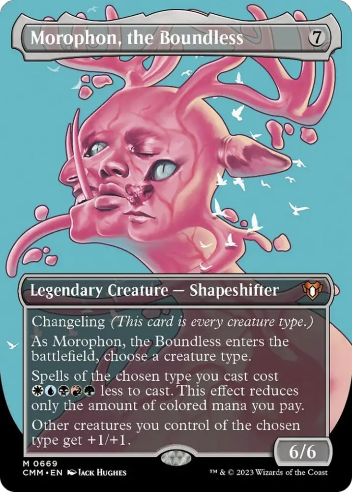 Morophon the Boundless (Borderless Profile) [Commander Masters] - MTG Single