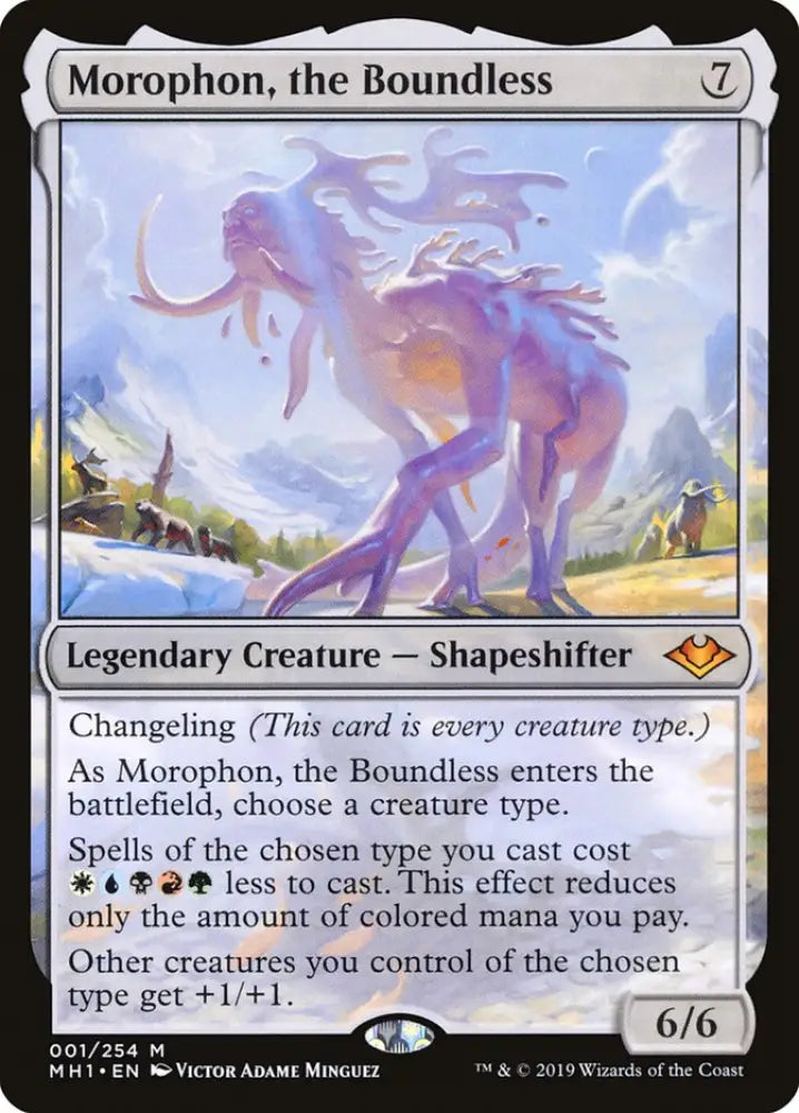 Morophon the Boundless [Modern Horizons] - MTG Single
