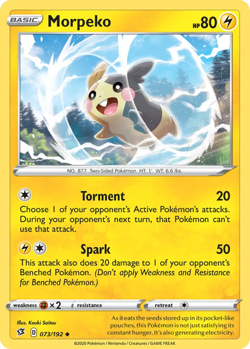 Morpeko (073/192) [Sword & Shield: Rebel Clash] - Pokemon Single