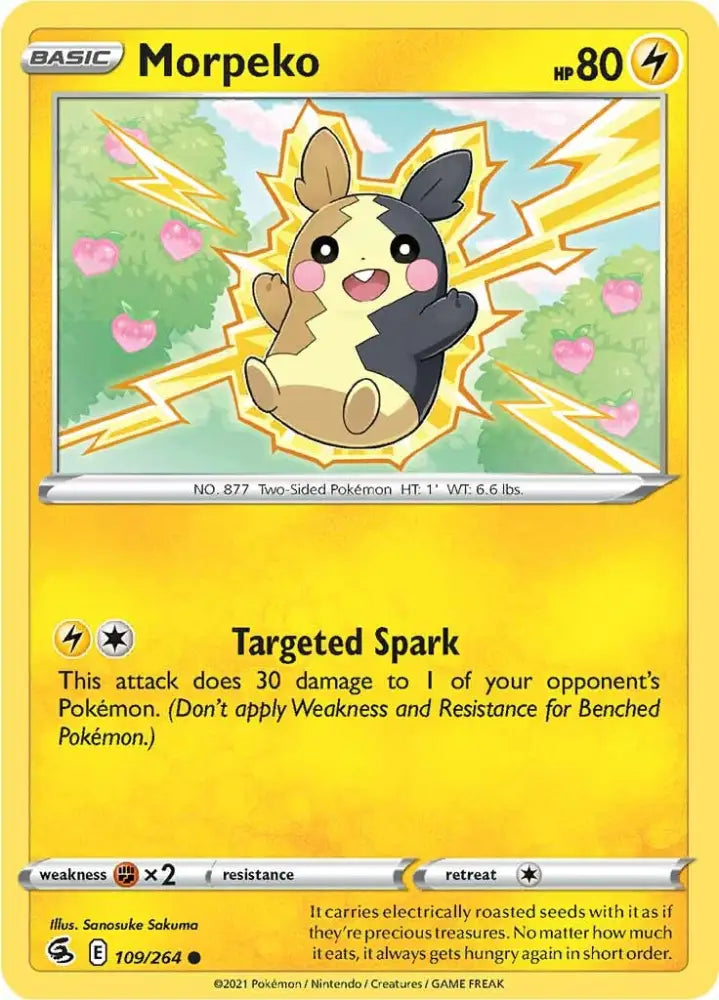 Morpeko (109/264) [Sword & Shield: Fusion Strike] - Pokemon Single