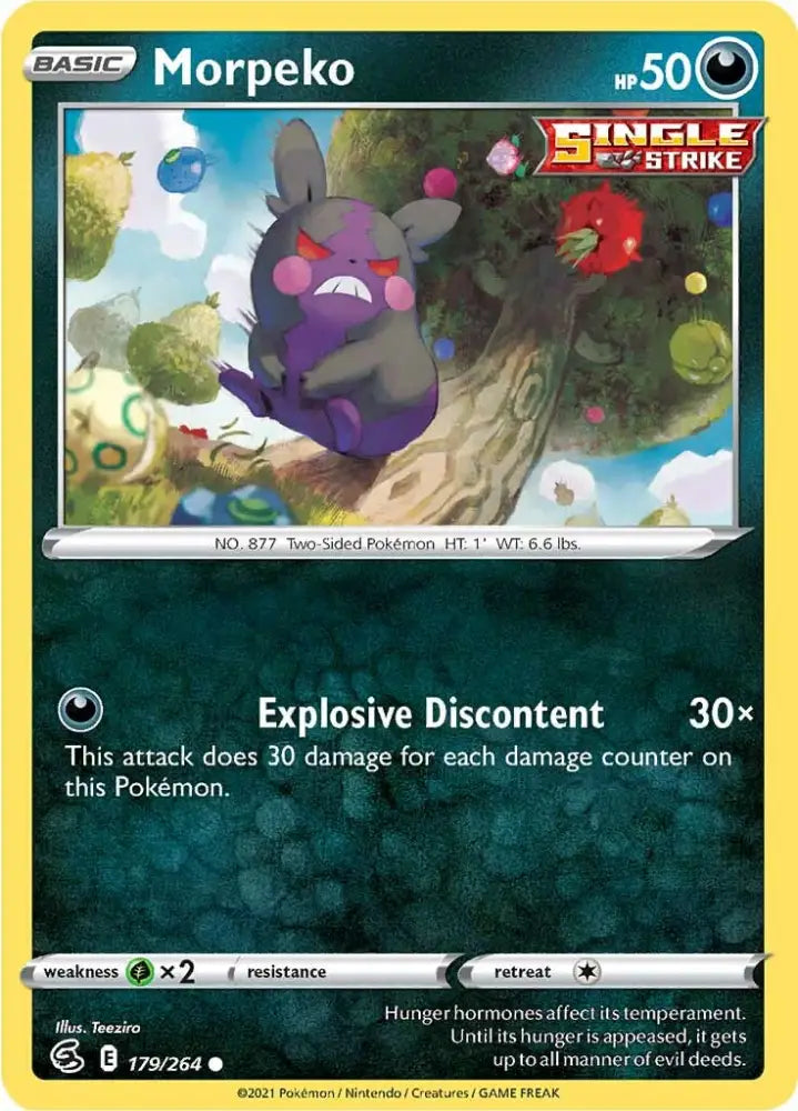 Morpeko (179/264) [Sword & Shield: Fusion Strike] - Pokemon Single