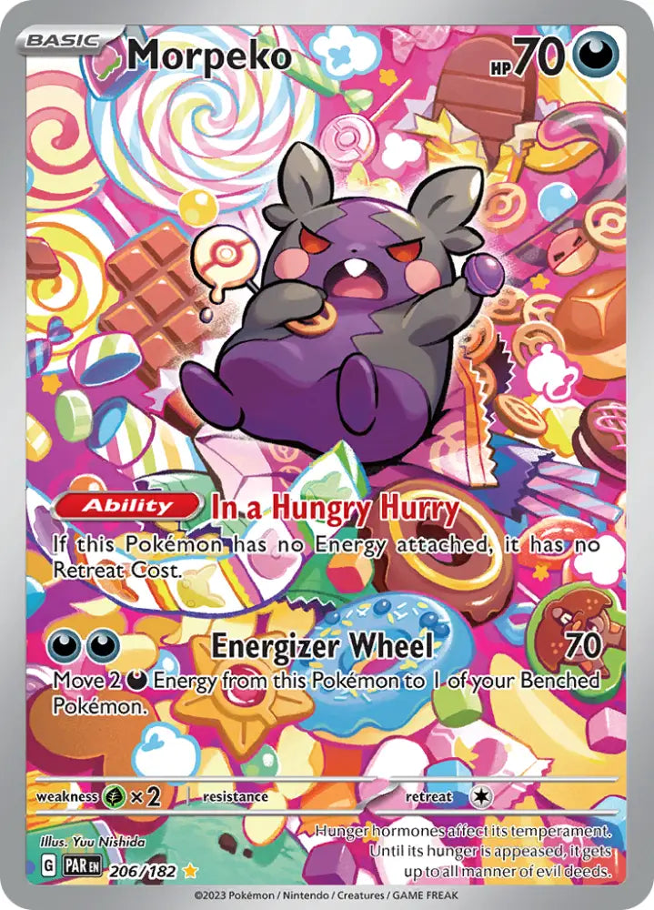 Morpeko (206/182) [Scarlet & Violet: Paradox Rift] - Pokemon Single