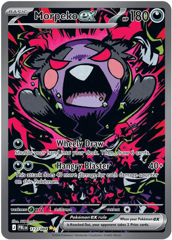 Morpeko ex - 117/084 [ME05: Pitch Black]