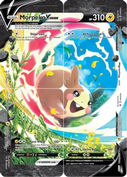 Morpeko V-UNION (SWSH215-218) (Set of 4) [Sword & Shield: Black Star Promos] - Pokemon Single